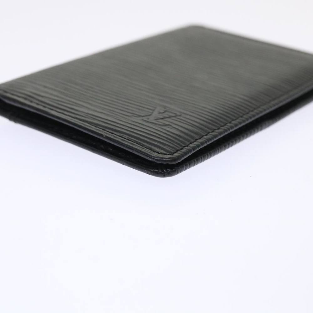 LOUIS VUITTON Epi Organizer De Poche Card Case Black M63582 LV Auth 48066 - Picture 16 of 16